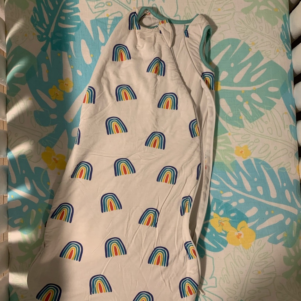 Kyte BABY 1.0 TOG Jade Rainbow (limited edition pattern) Sleepsack size 0-6mo